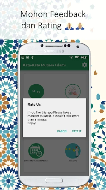 Kata Kata Mutiara Islam for Android: Inspiring Wisdom