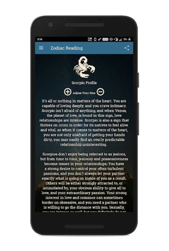 Scorpio Horoscope for Android - Insights and Readings