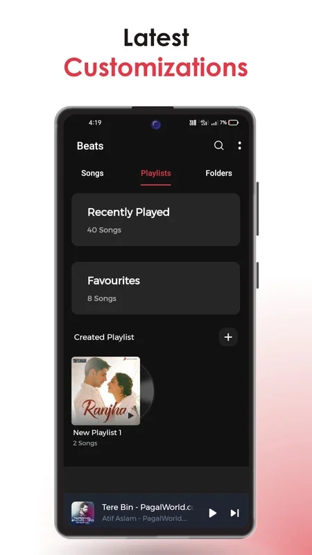 Beats - Music Player for Android: Seamless Audio Experience