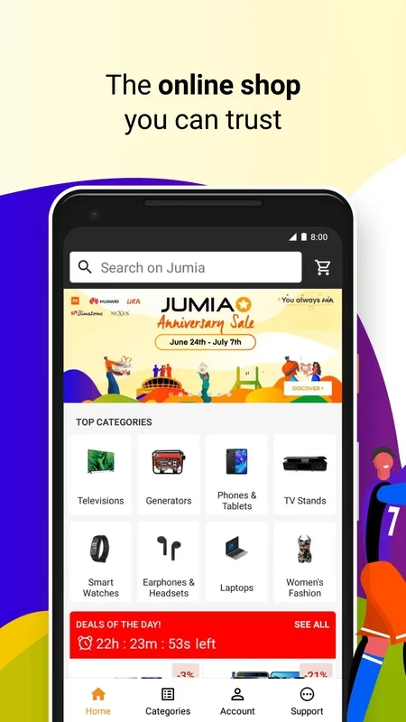 Jumia for Android - Great Shopping at Your Fingertips