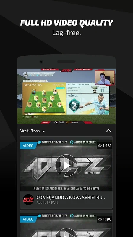 AzubuTV for Android - Seamless Esports Viewing