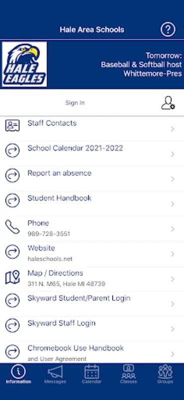 Hale Area Schools for Android: Stay Connected and Informed