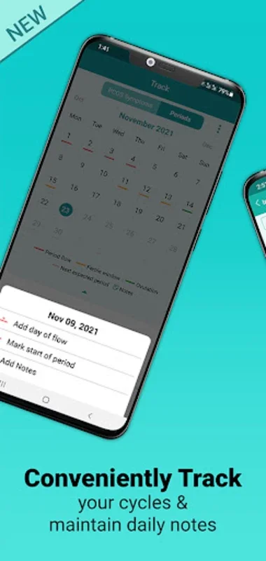 PCOS Tracker for Android: Manage PCOS Symptoms