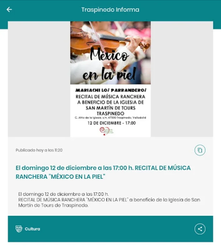 Traspinedo Informa for Android - Stay Updated on Local Events