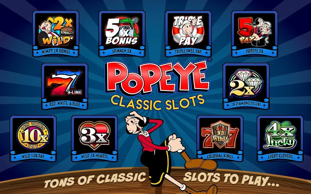 Popeye Slots for Android: Exciting Slot Experience