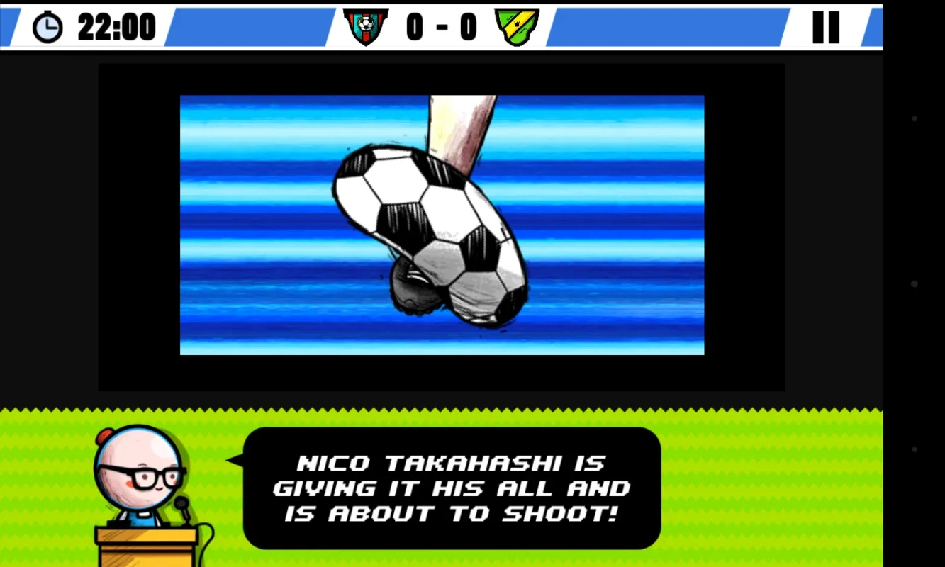 Soccer Heroes for Android - An Anime-Style Soccer Game