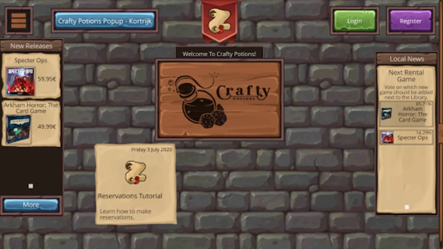 Crafty Potions for Android: Engaging Social Gaming