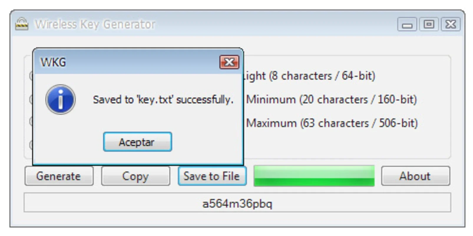 Wireless Key Generator for Windows - Enhance Network Security