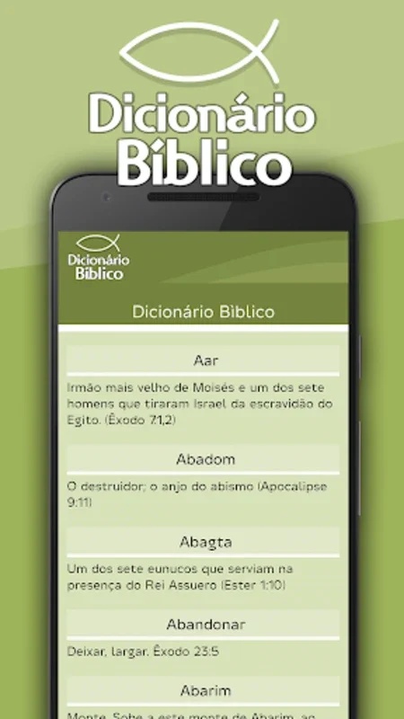 Dicionário Bíblico for Android: Enrich Your Bible Study