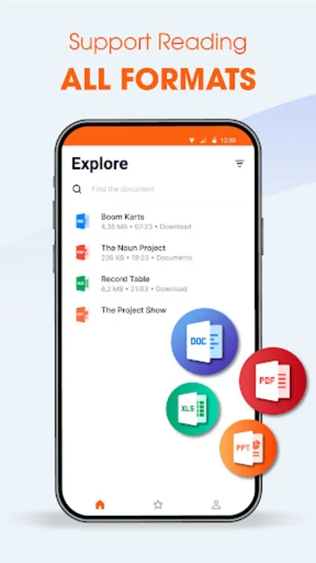 PPT Reader - PPTX File Viewer for Android: Efficient File Handling