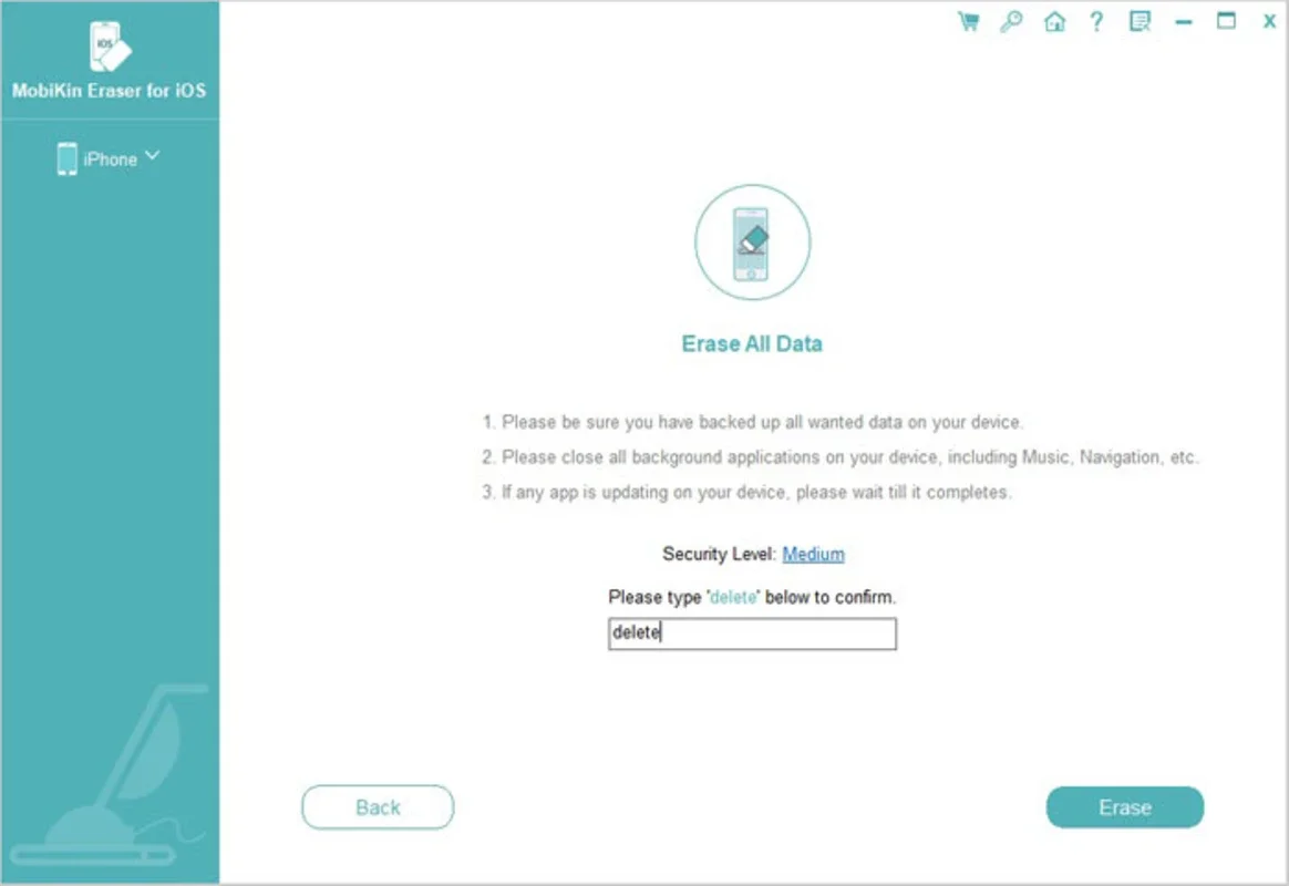 MobiKin Eraser for iOS on Windows: Secure Your iOS Data Privacy