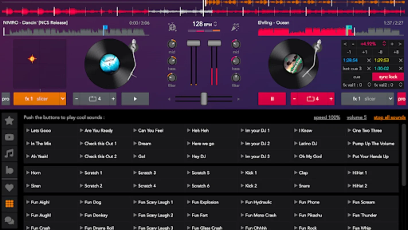 YouDJ Desktop - Intuitive Music DJ App for Android