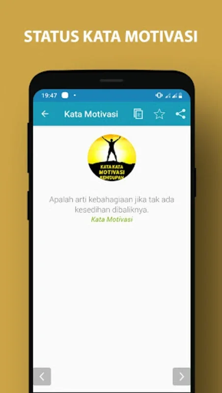 Kata Kata Motivasi Kehidupan for Android - Inspiring Quotes