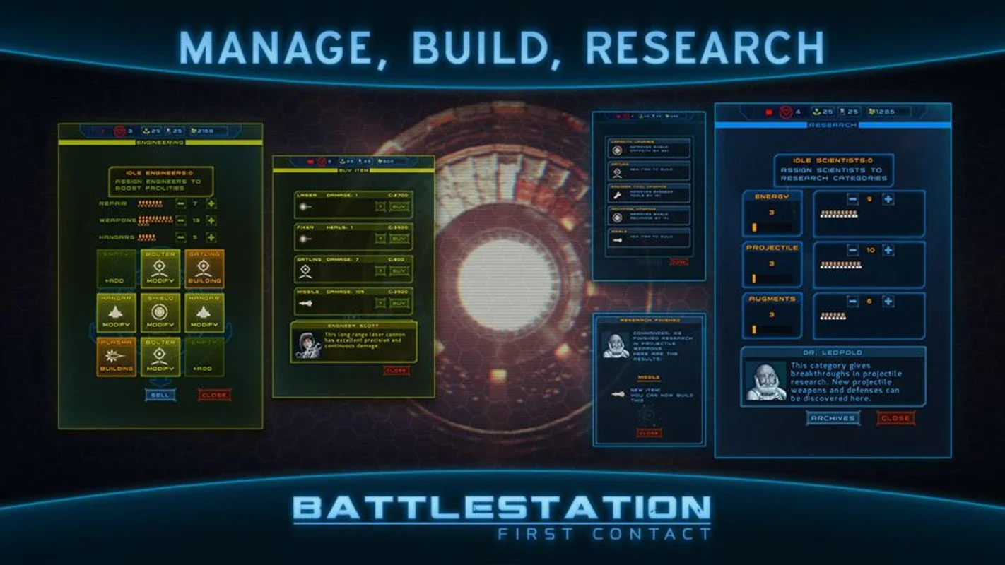 Battlestation - First Contact for Android: Engaging Space Strategy