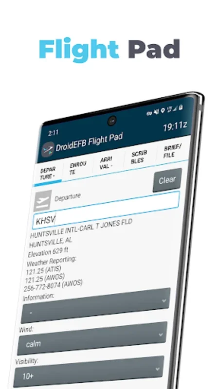 DroidEFB, US Only for Android - Streamlining Flight Planning