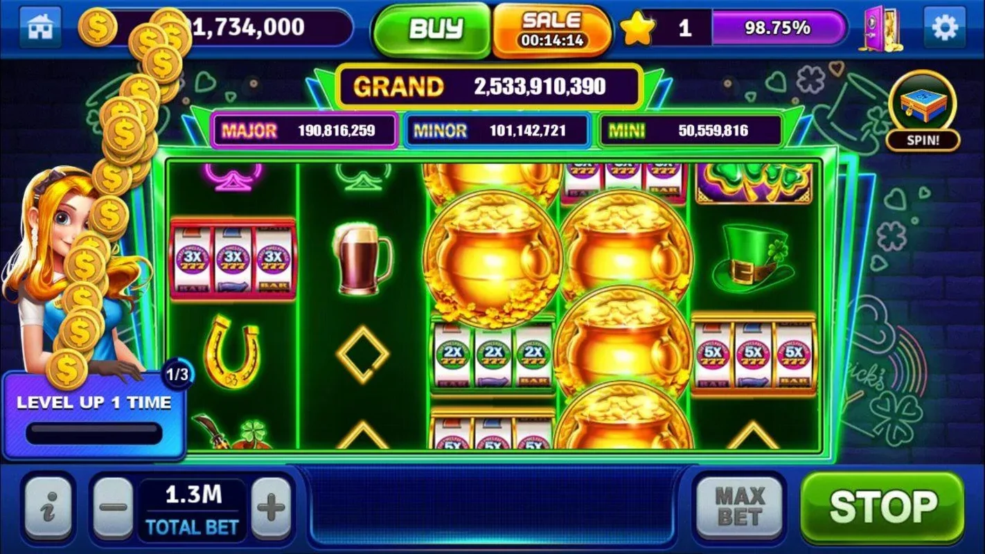 Slots Casino - Jackpot Mania for Android: Thrilling Slot Experience