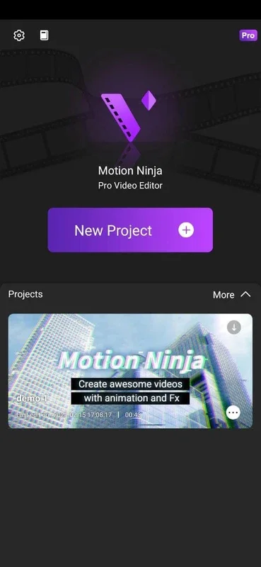 Motion Ninja for Android - Edit and Share Videos Easily