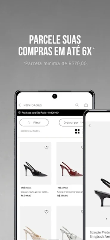 Arezzo for Android - Shop Fashion with Seamless Ordering