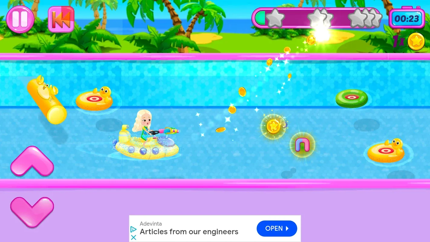 Like Nastya: Party Time on Android - Endless Mini - Game Fun for Kids