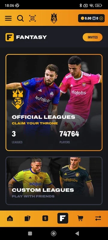 Kings League Fantasy for Android - Immersive Soccer Manager