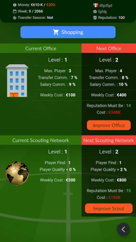 Soccer Agent for Android - Build Your Football Empire