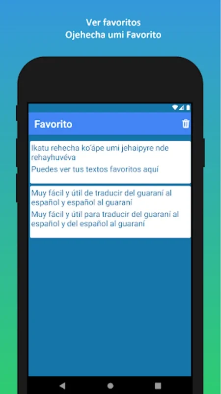 Translator Guarani Spanish for Android - Effortless Bilingual Communication