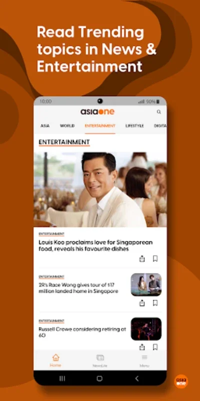 AsiaOne for Android: Stay Informed with Asian News