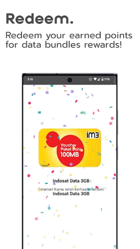 Adsgift - IM3 & Tri Rewards for Android - Earn 3GB Free Data Monthly