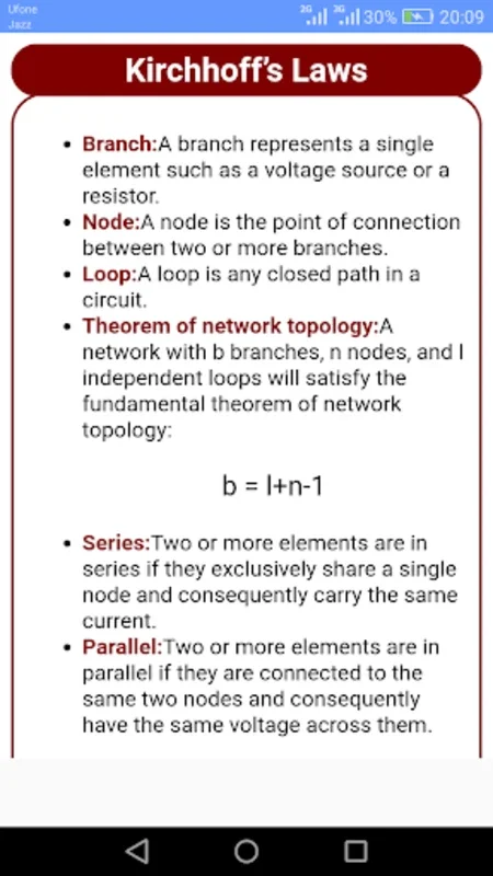 Electrical Engineering App for Android: Comprehensive Learning