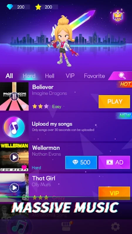 Beat Blade:EDM music & Dancing for Android - Exciting Dance Game