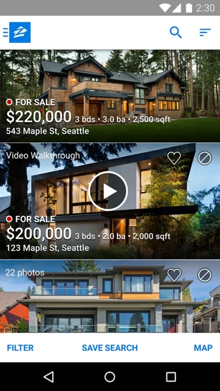 Zillow: Your Guide to US Real Estate for Android