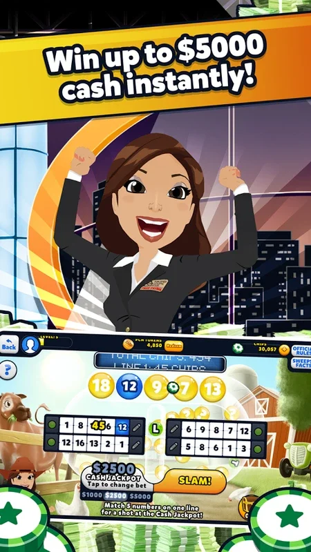 PCH Lotto for Android - Free Wins and Exciting Games