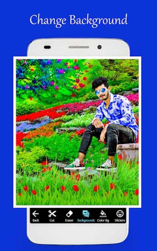 Garden photo editor and frames for Android - Enhance Photos with Nature