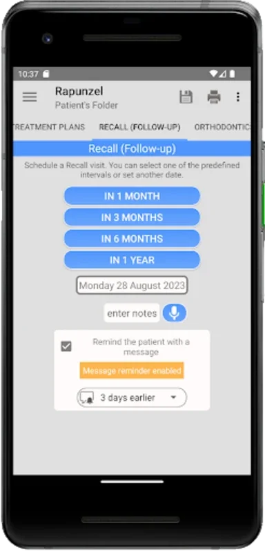 Cusp Demo for Android - Manage Dental Clinics Seamlessly