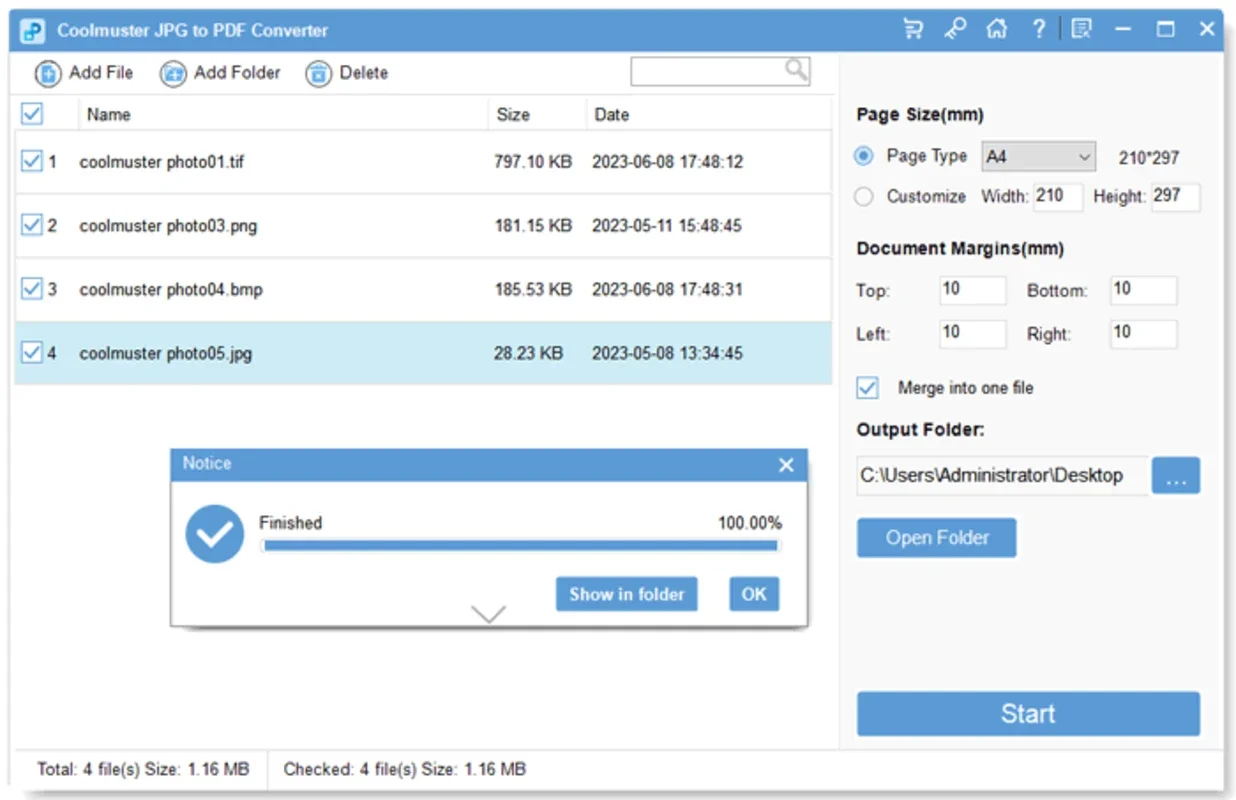 Coolmuster JPG to PDF Converter for Windows - No Download Required