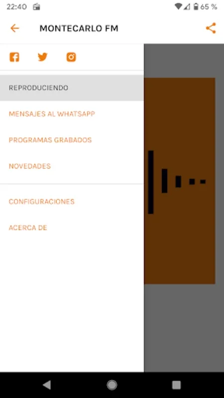 Montecarlo FM for Android - Immerse in Cultural Radio