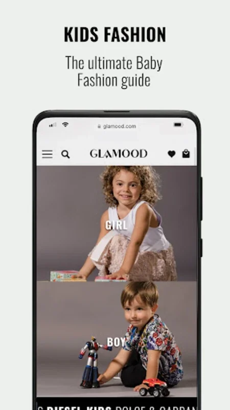 Glamood for Android - Shop Luxury Brands Easily