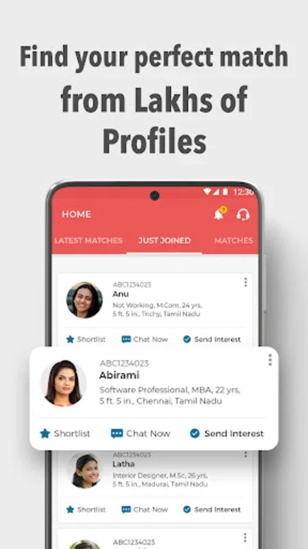 Thevar Matrimony - Android App for Thevar Community Matches