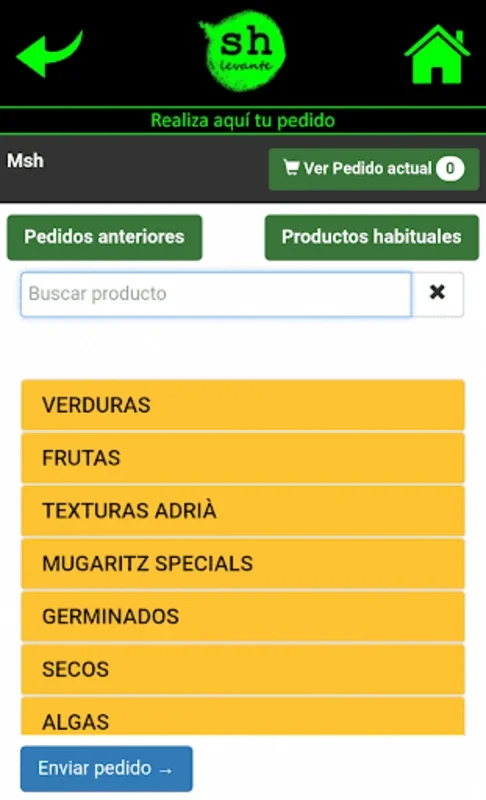 SH Levante for Android - Streamlining Horticultural Distribution