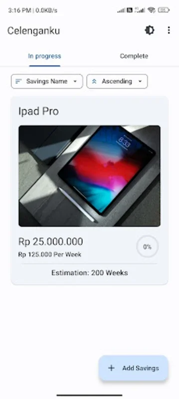 Celenganku for Android - Manage Savings Offline