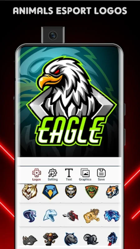 Esports Gaming Logo Maker for Android - Professional Logo Creation