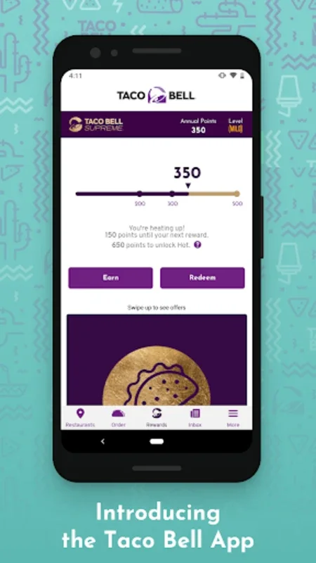 Taco Bell UK for Android - Order & Earn Rewards