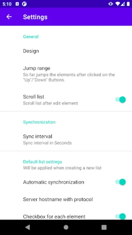 OpenSyncedLists for Android: Efficient List Management with Privacy