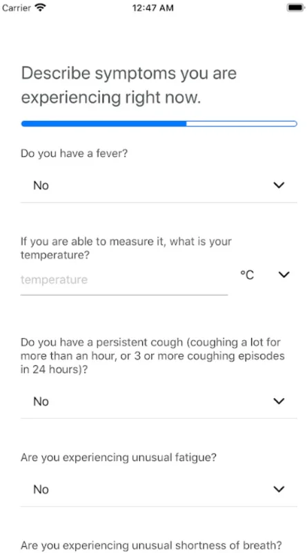 COVID Symptom Tracker for Android - Aid in COVID-19 Prevention