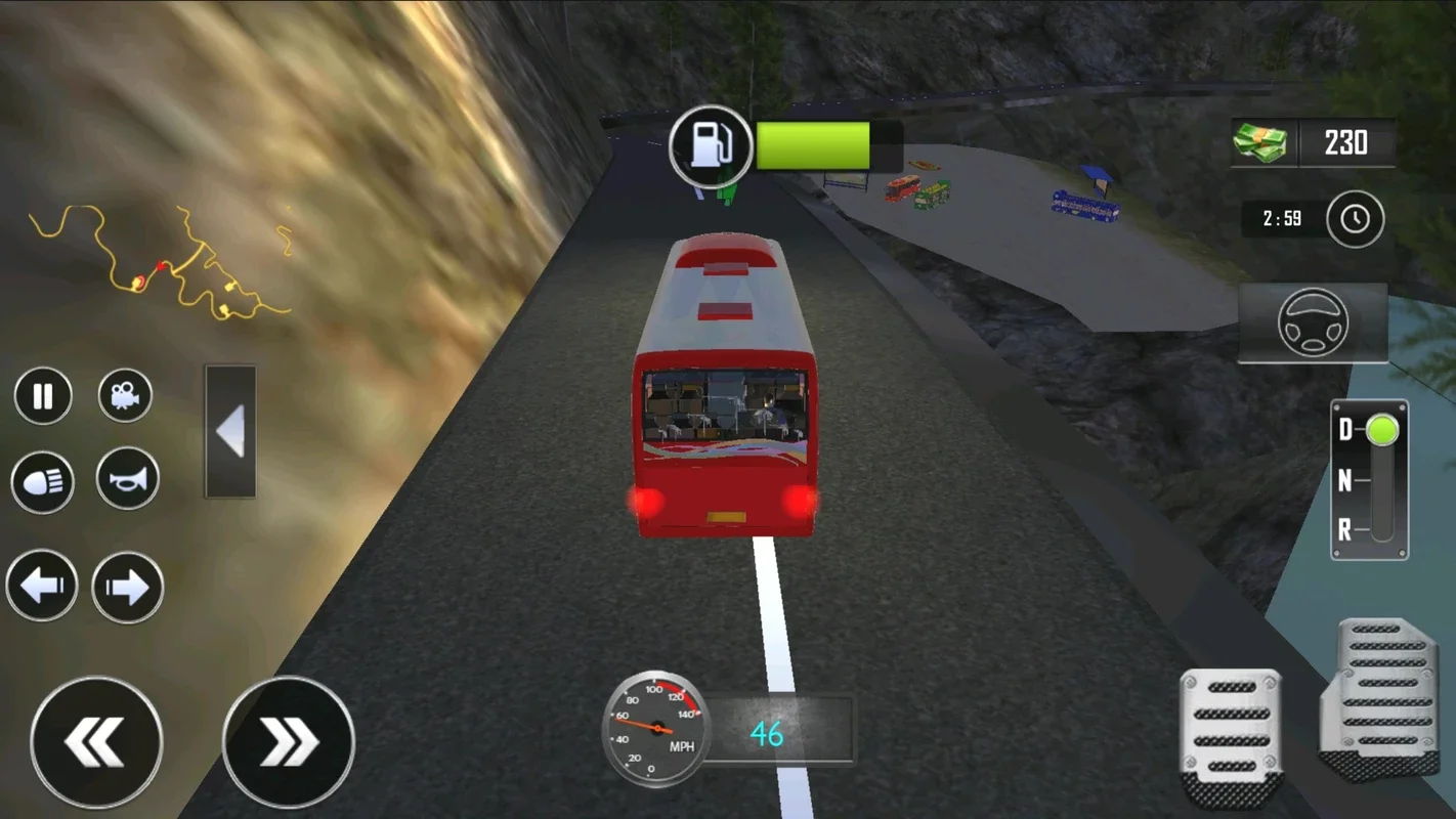 Off Road Tour Coach Bus Driver for Android - Thrilling Mountain Driving