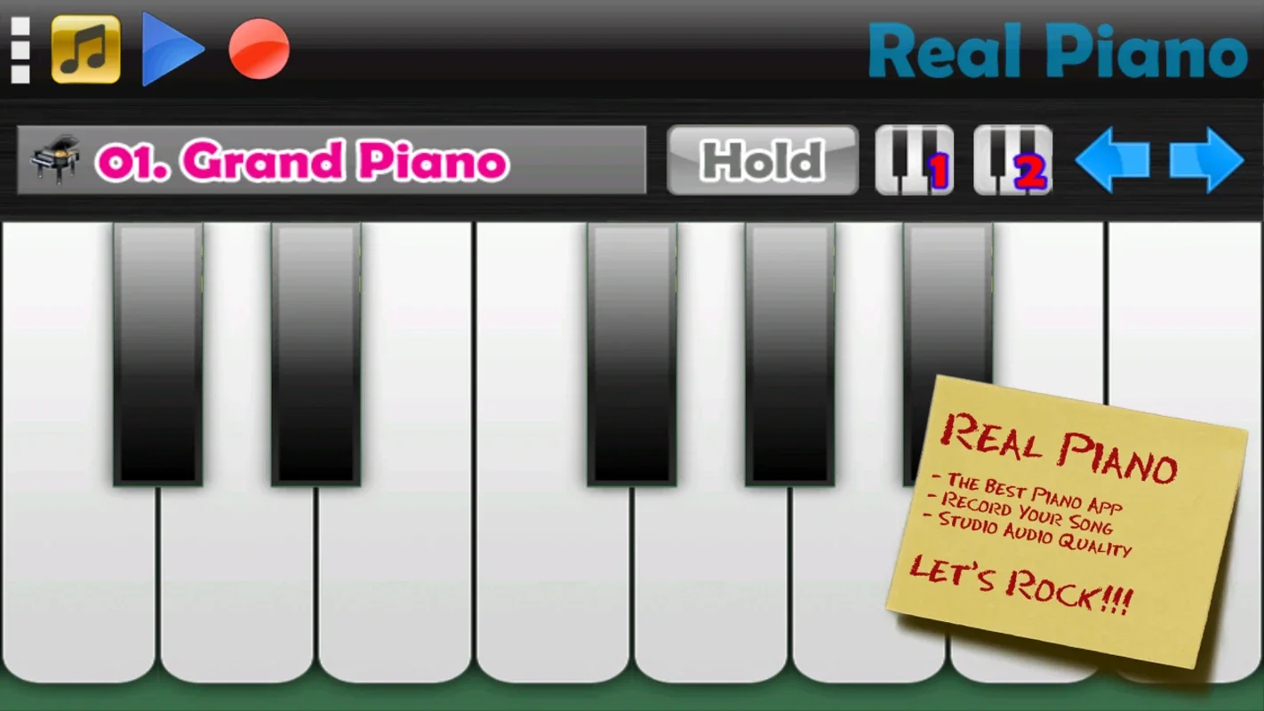 Real Piano electronic keyboard for Android - Play Anytime, Anywhere