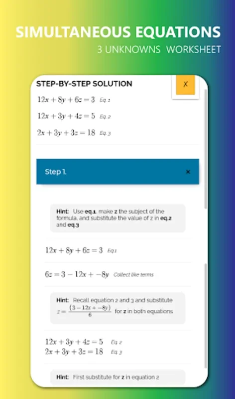 Equation Solver Calculators for Android: Comprehensive Math Aid