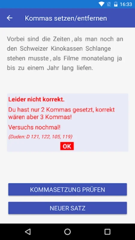 Kommaregeln Deutsch for Android - Master German Punctuation