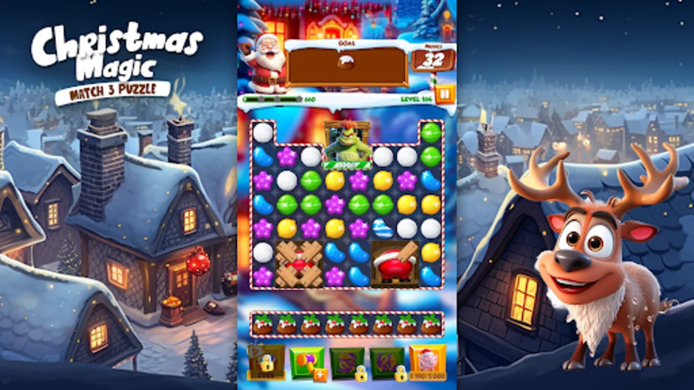 Christmas Magic: Match 3 Game for Android - No Downloading Needed