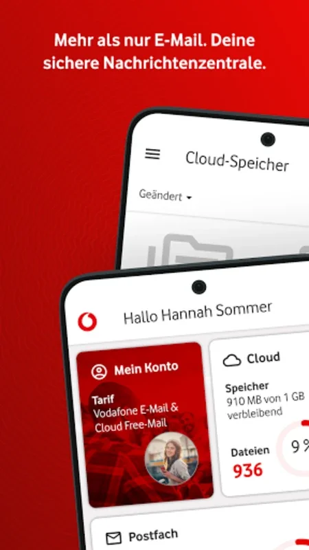 E-Mail & Cloud for Android - Manage Emails and Files Securely